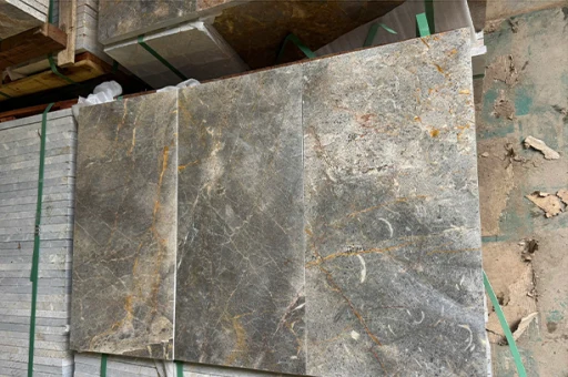 Đá dăm kết ghi sáng mài bóng 30x60x2cm
